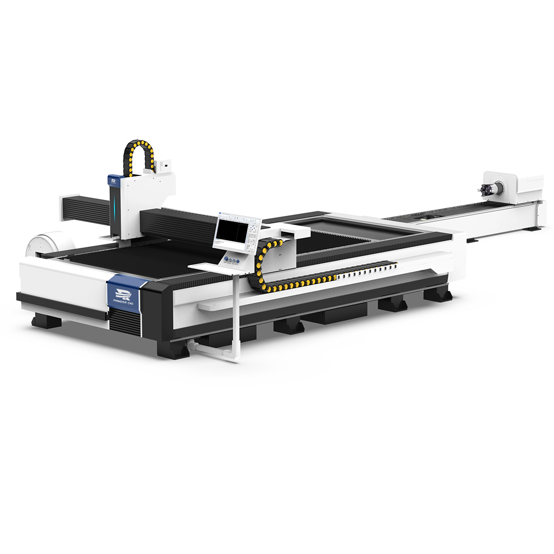 Dual Platform Tube Sheet Laser Cutting Machine