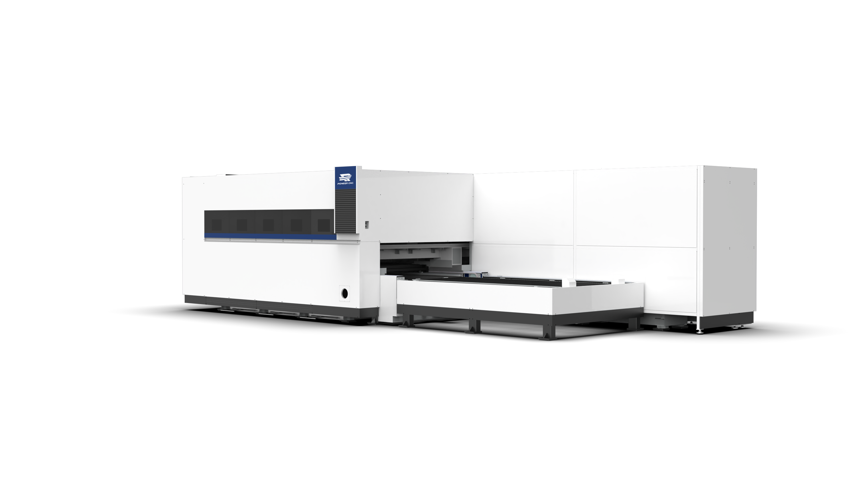 Fully Enclosed Metal Tube And Plate Fiber Laser Cutting Machine