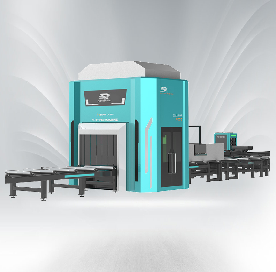 H-beam laser cutter