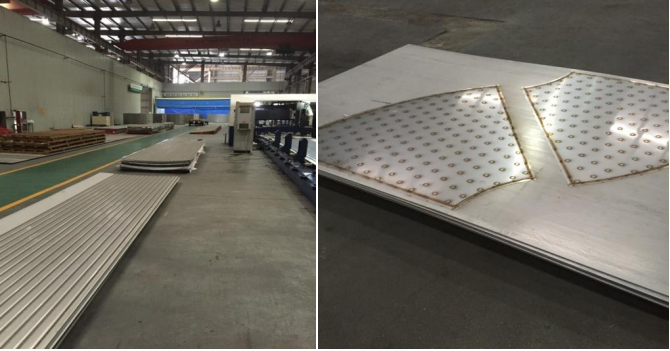 laser water cooler plate welding