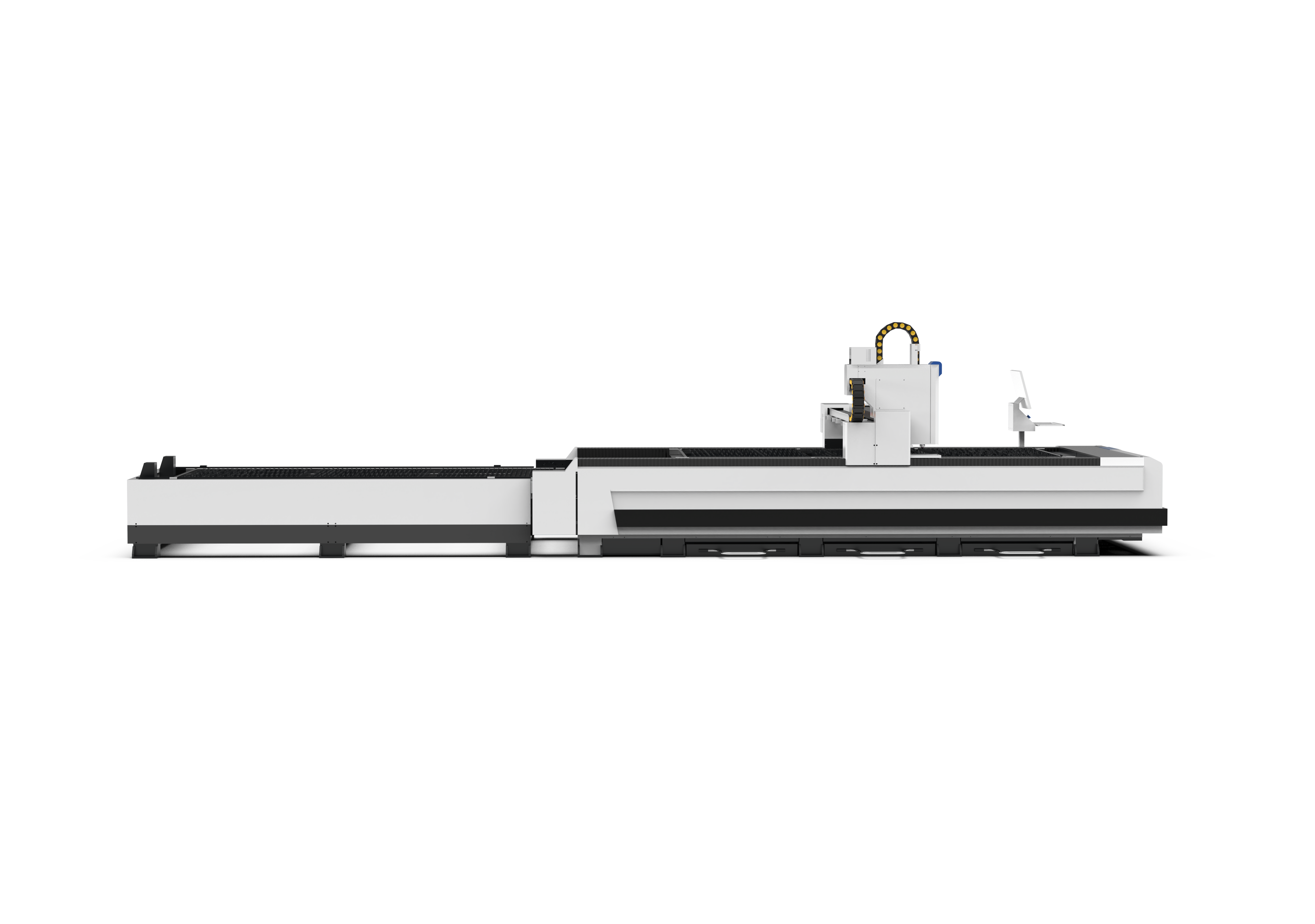 Exchangeable Platform Sheet Fiber Laser Cutting Machine